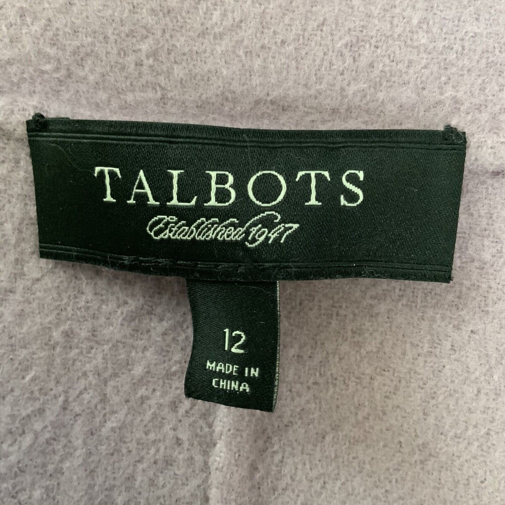 Wool Blend Talbots Jacket Button Front 3/4 Sleeve… - image 3